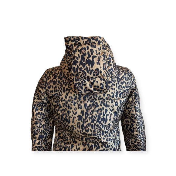 J. Crew puffy coat animal pattern removable hood XXS - Picture 5 of 12